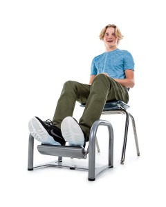 Non-disruptive, silent movement for both feet